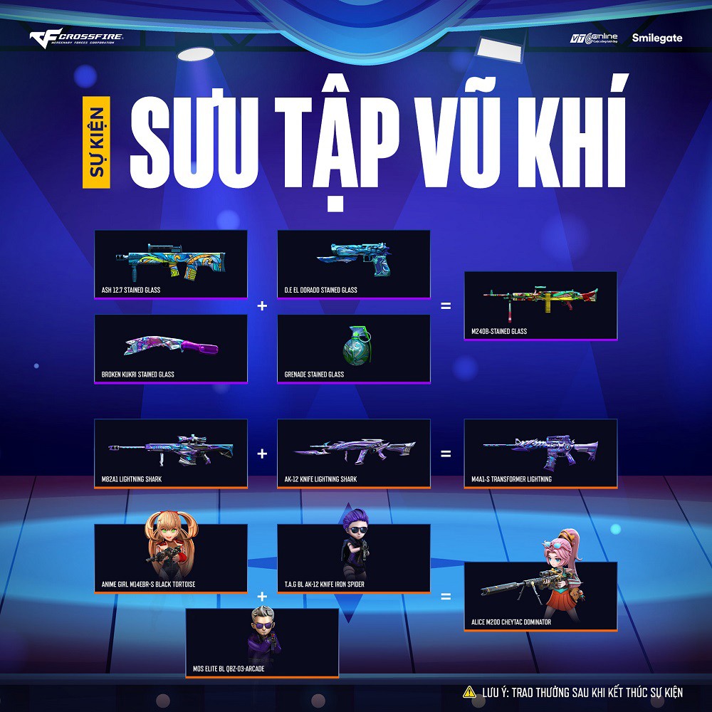 Crossfire mở bán 3 QCMM Cool Mix cùng lúc