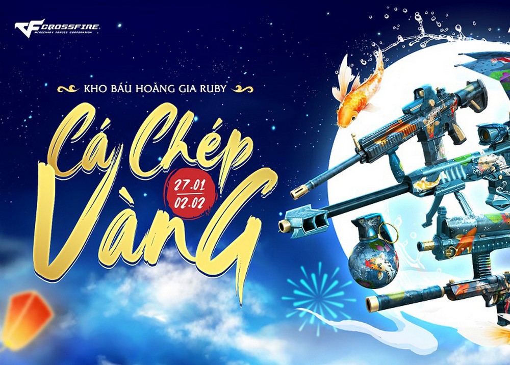 Crossfire trình làng KBHG Cá Chép Vàng và Golden Treasure