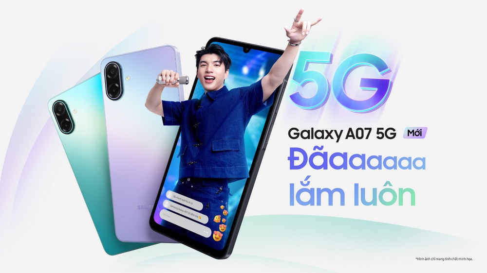 Samsung ra mắt Galaxy A07 5G giá dễ tiếp cận