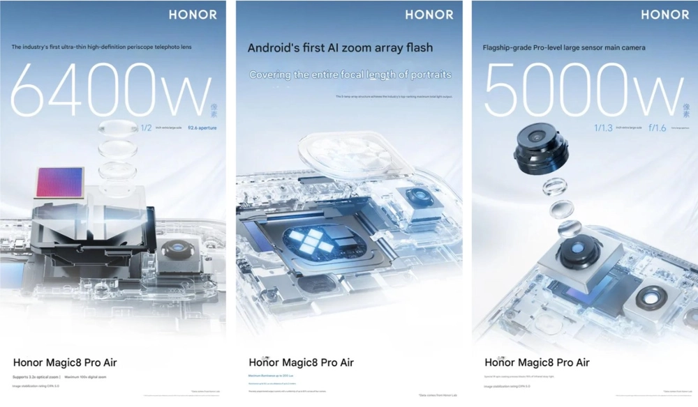 HONOR Magic 8 Pro Air: Siêu mỏng với loạt cấu hình cao cấp