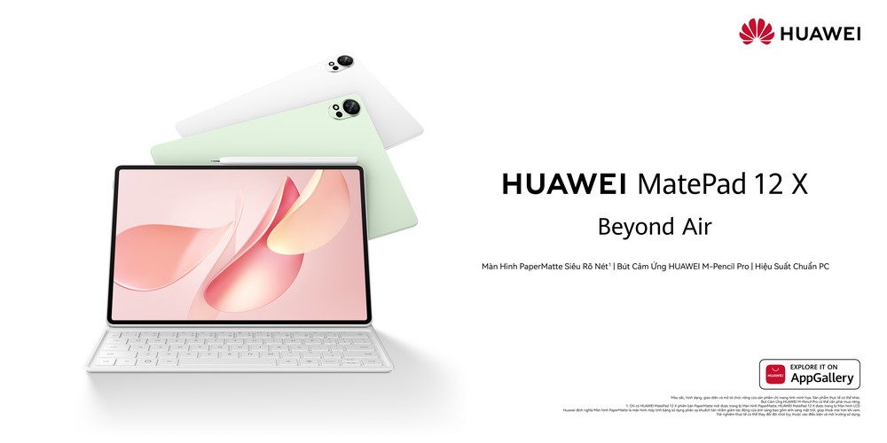 Huawei ra mắt MatePad 12 X kèm bút M-Pencil Pro 2 Huawei ra mắt MatePad 12 X kèm bút M-Pencil Pro