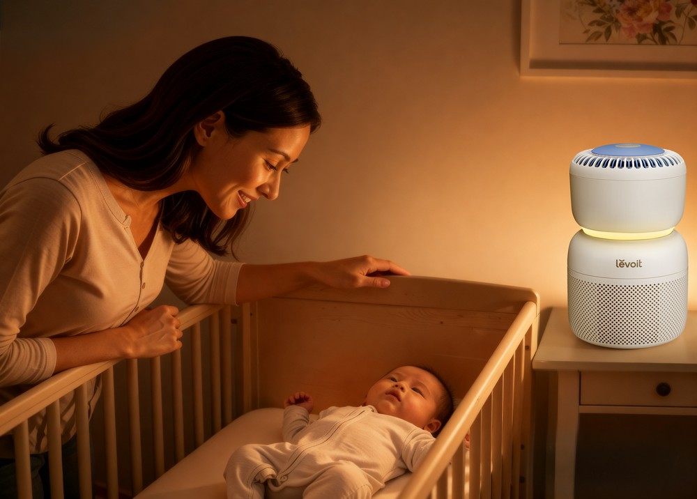 Levoit Sprout: Máy lọc không khí cho trẻ sơ sinh đầu tiên tại Việt Nam