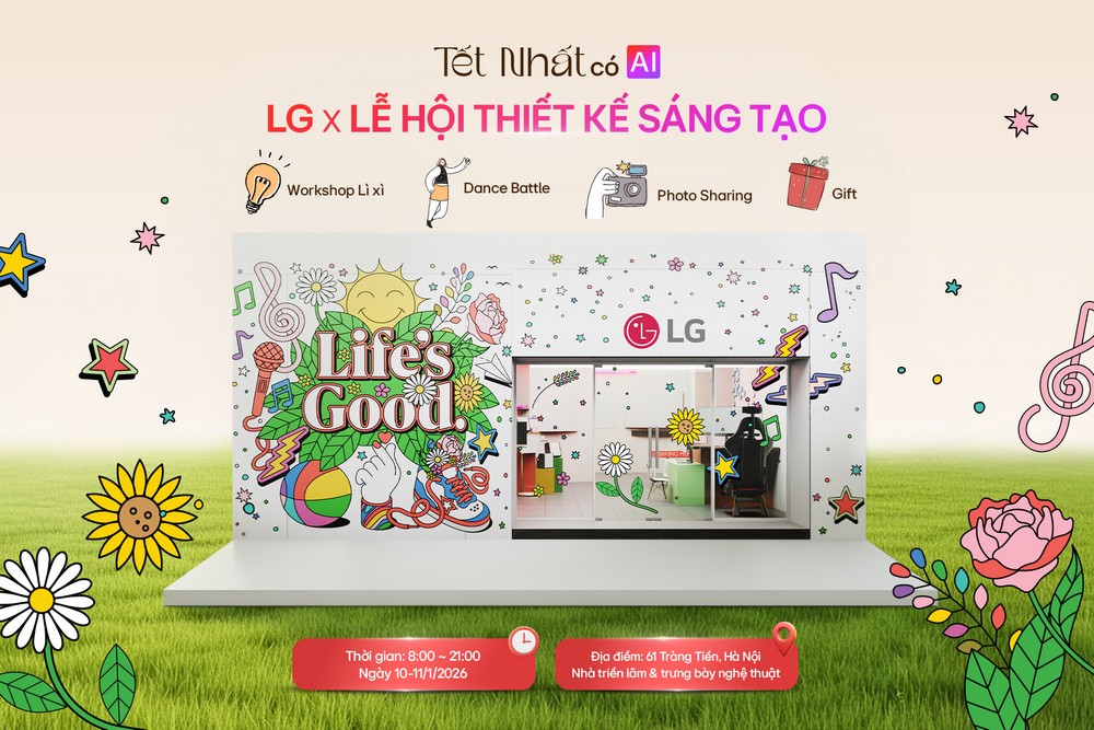 LG và công nghệ AI kể câu chuyện Tết Việt