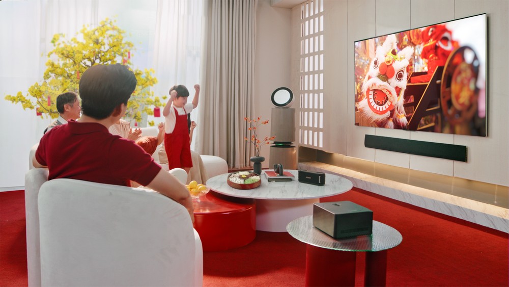 LG và công nghệ AI kể câu chuyện Tết Việt