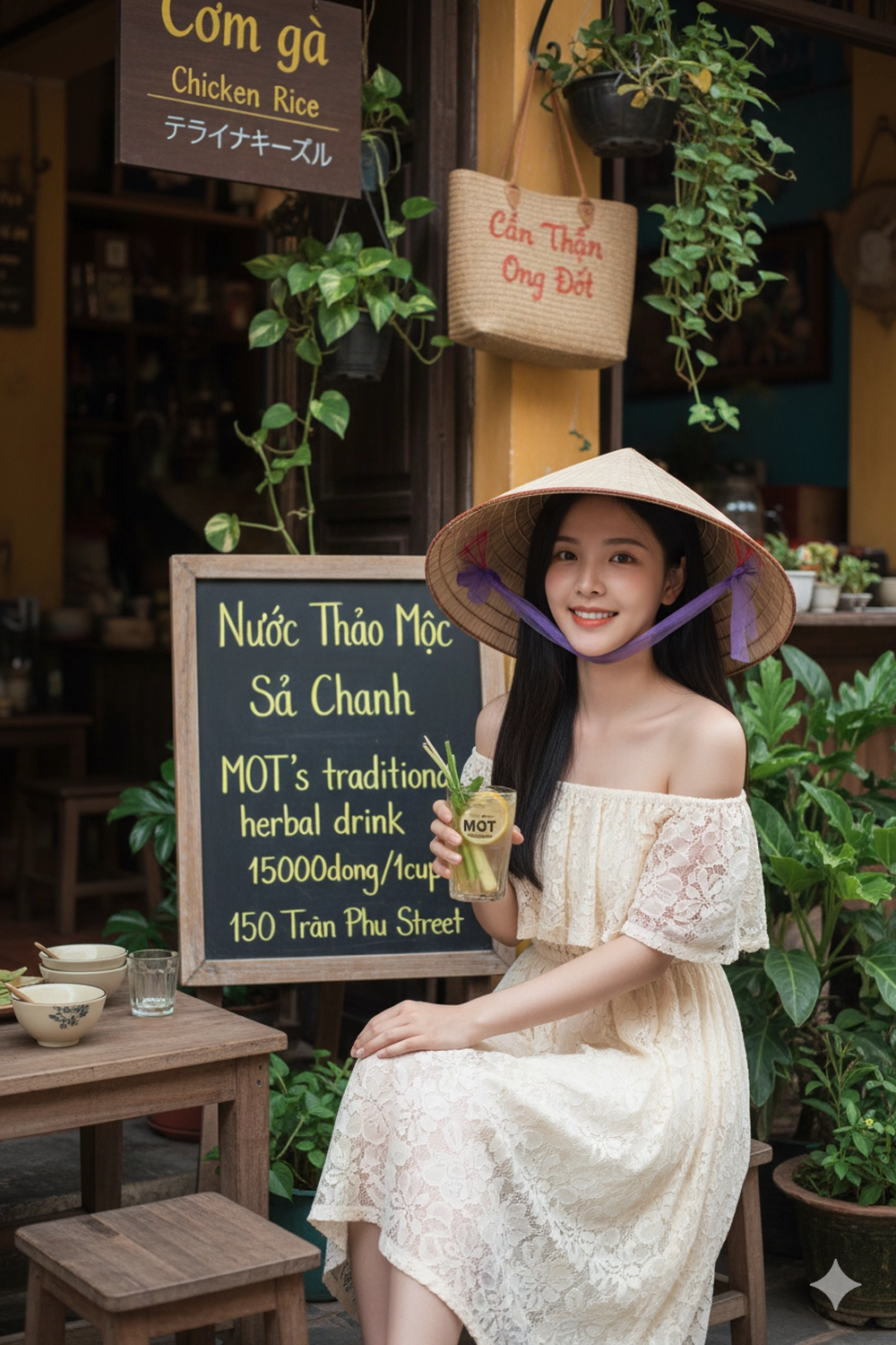 Prompt Gemini tạo ảnh check-in Phố cổ Hội An tuyệt đẹp