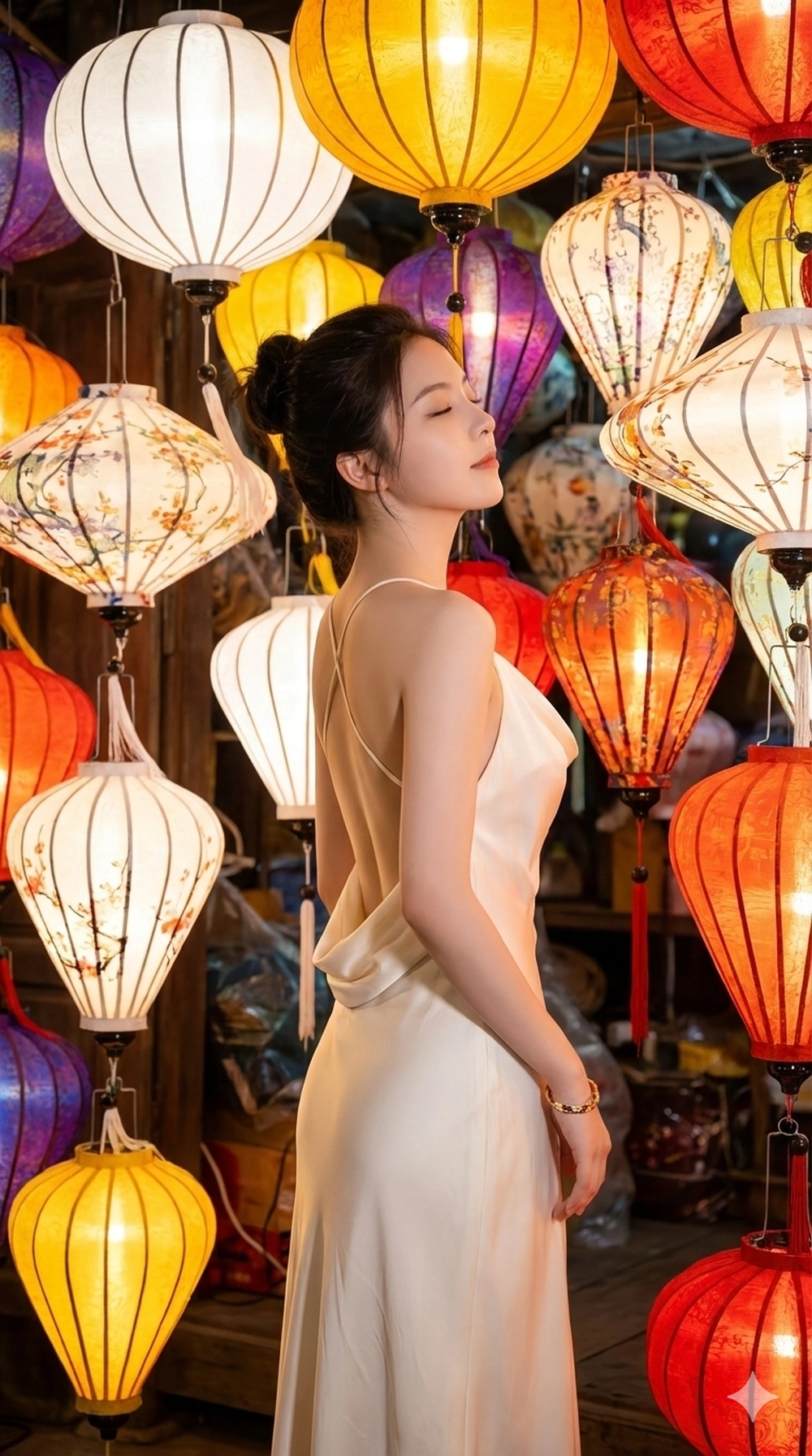 Prompt Gemini tạo ảnh check-in Phố cổ Hội An tuyệt đẹp