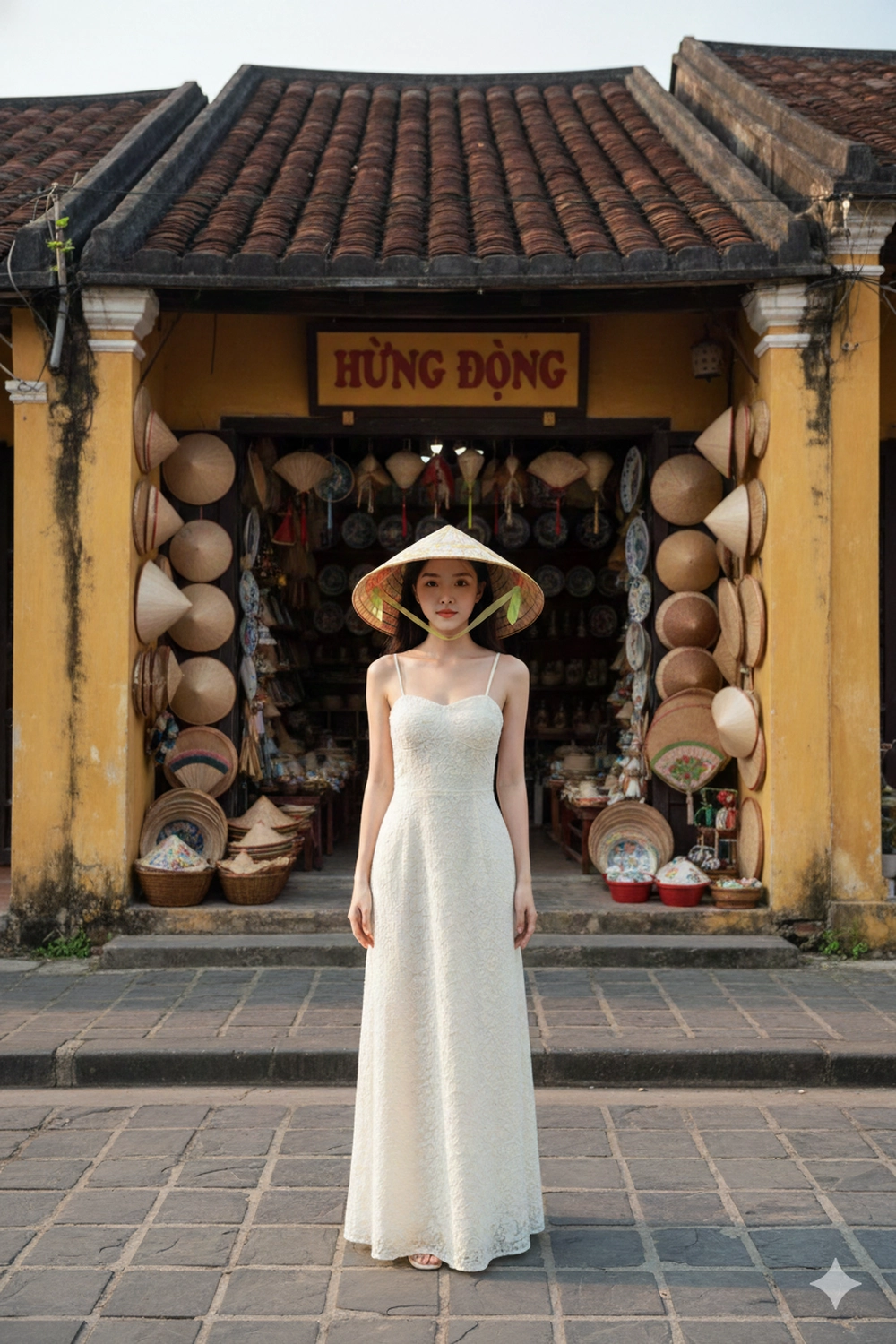 Prompt Gemini tạo ảnh check-in Phố cổ Hội An tuyệt đẹp