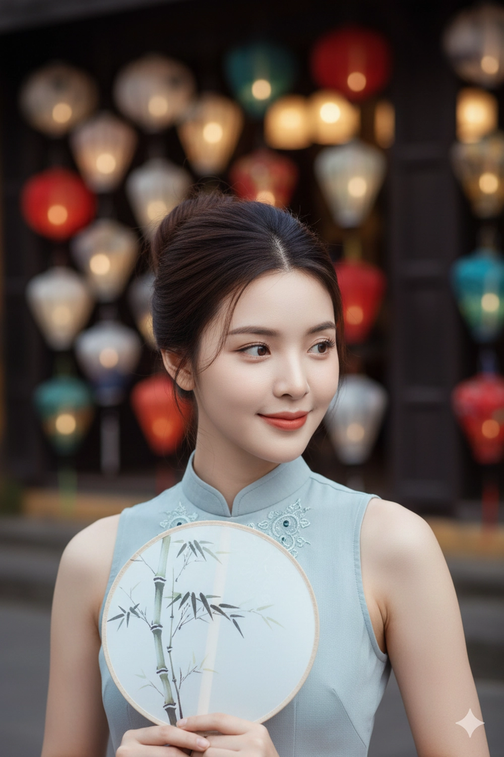 Prompt Gemini tạo ảnh check-in Phố cổ Hội An tuyệt đẹp