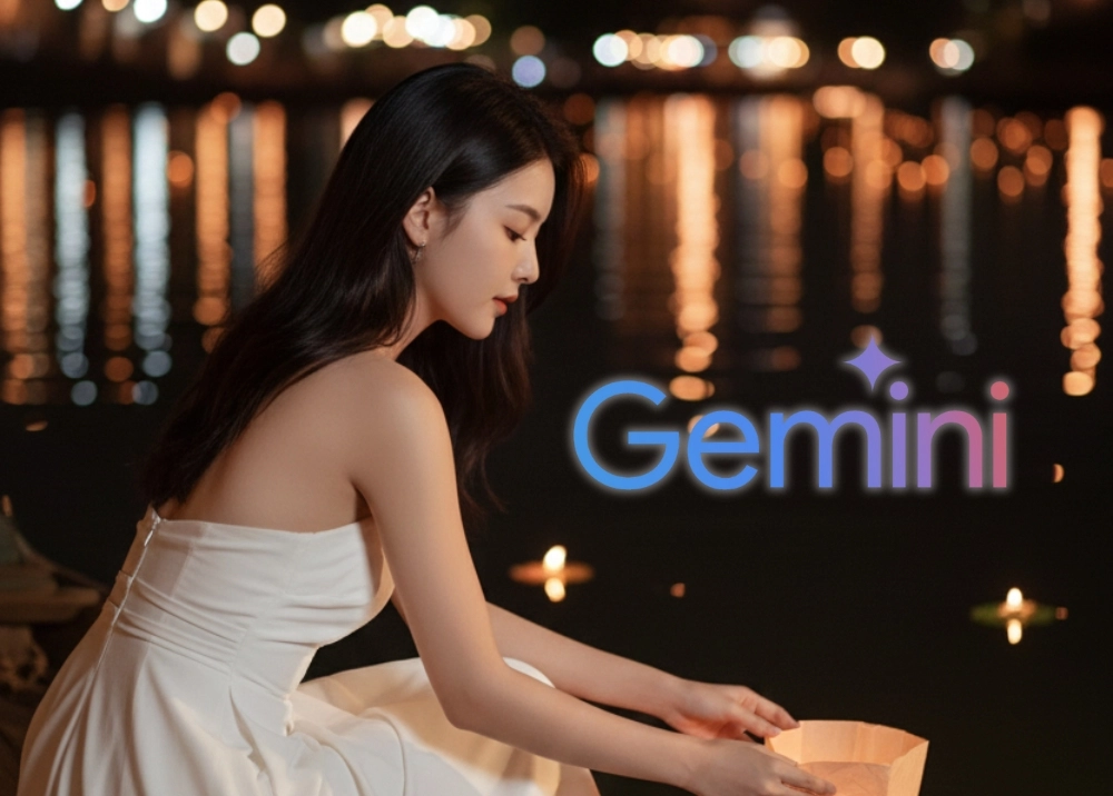 Prompt Gemini tạo ảnh check-in Phố cổ Hội An tuyệt đẹp