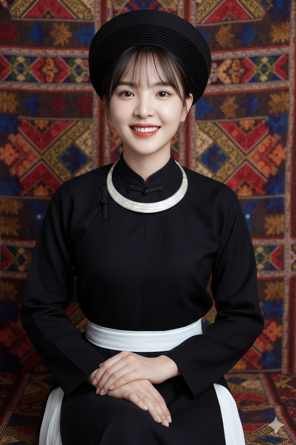 Prompt Gemini tạo ảnh cô gái dân tộc đậm bản sắc