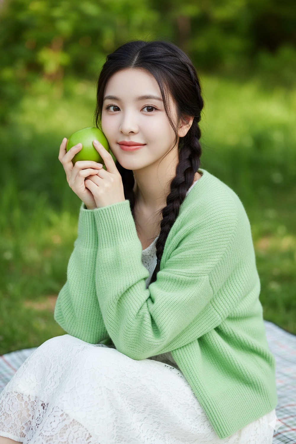 Prompt Gemini tạo ảnh đi picnic đậm chất "Hàn Quốc"