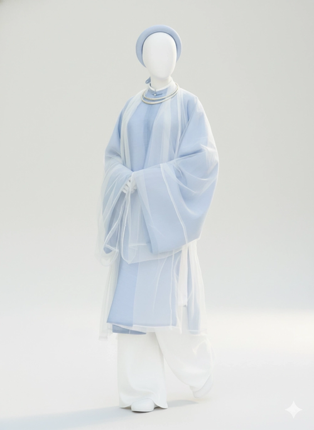 Prompt tạo ảnh áo dài phong cách cổ điển bằng Gemini AI