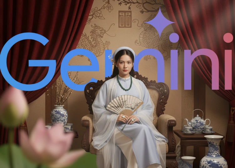 Prompt tạo ảnh áo dài phong cách cổ điển bằng Gemini AI