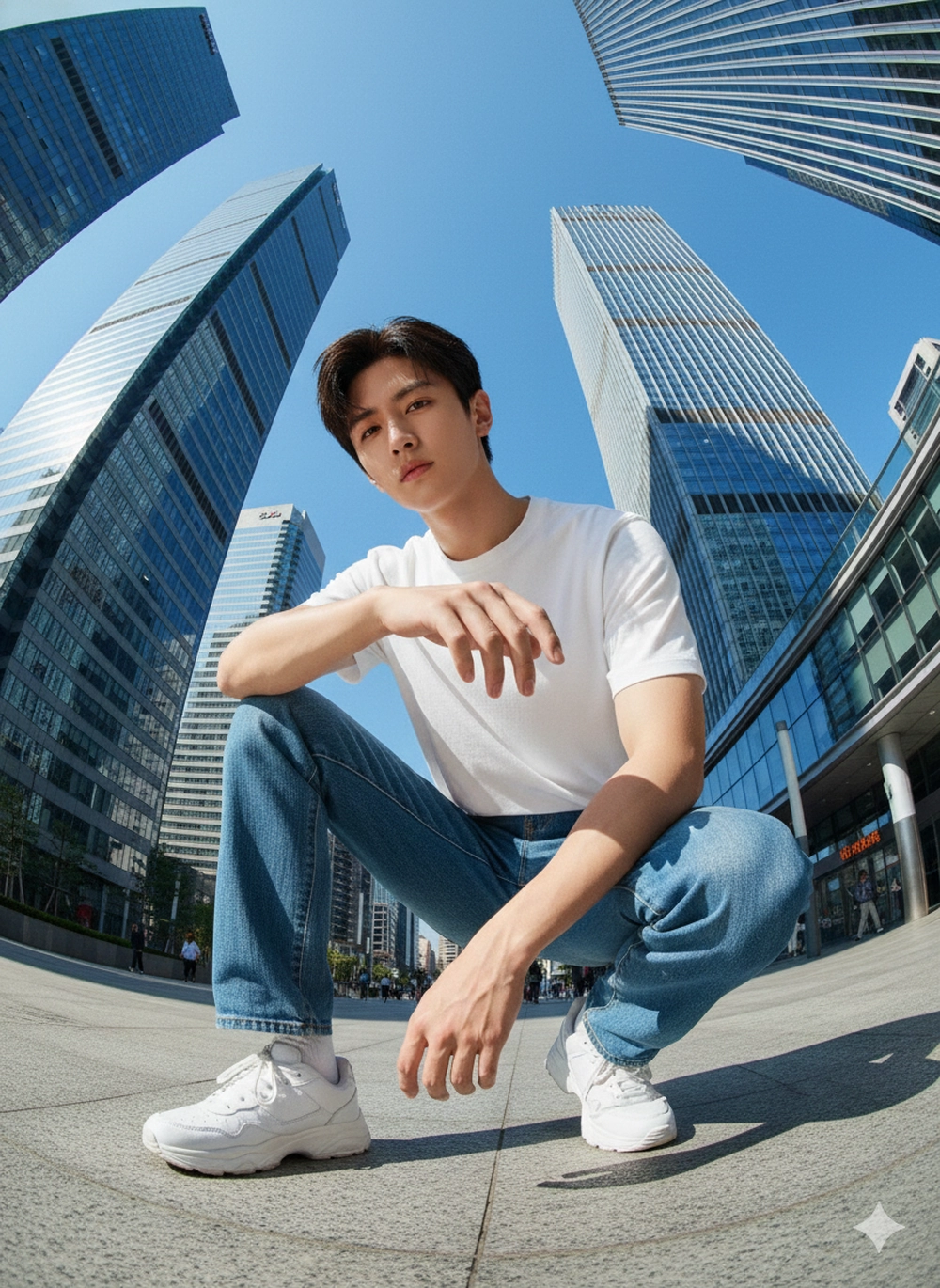 Prompt tạo ảnh chân dung cho nam cực ngầu với Gemini