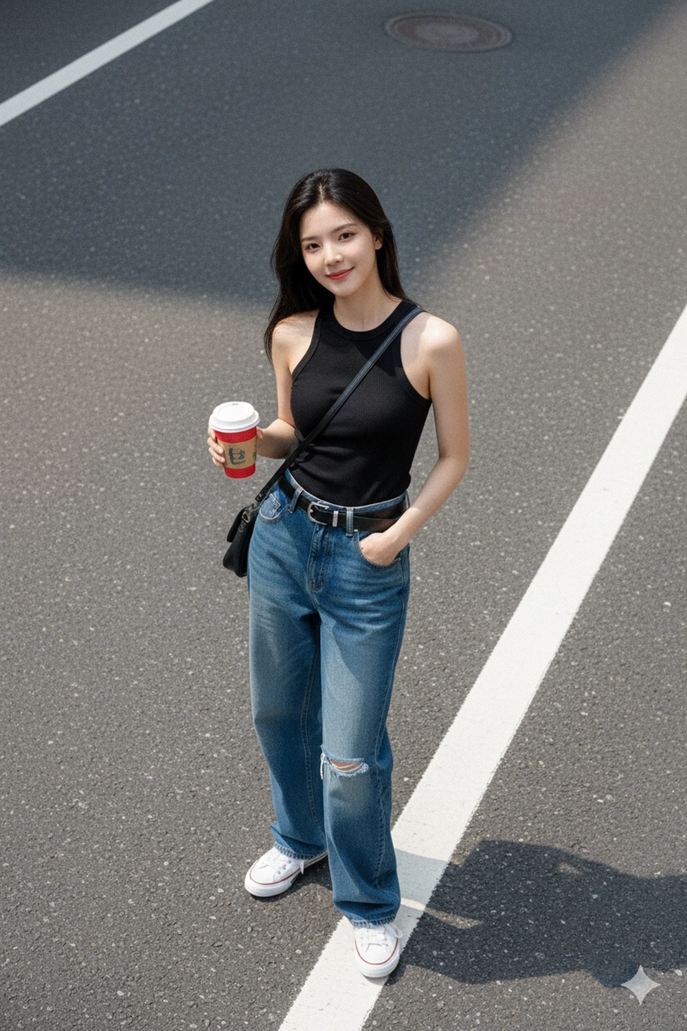 Prompt tạo ảnh concept đường phố cực chất với Gemini