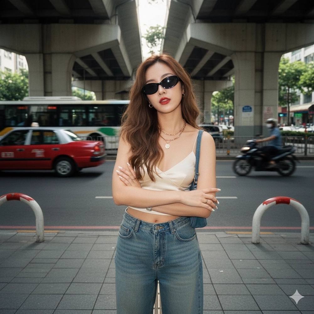 Prompt tạo ảnh concept đường phố cực chất với Gemini