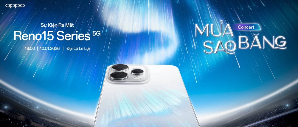 OPPO Reno15 5G: Đỉnh nóc kịch trần với AI cực đỉnh