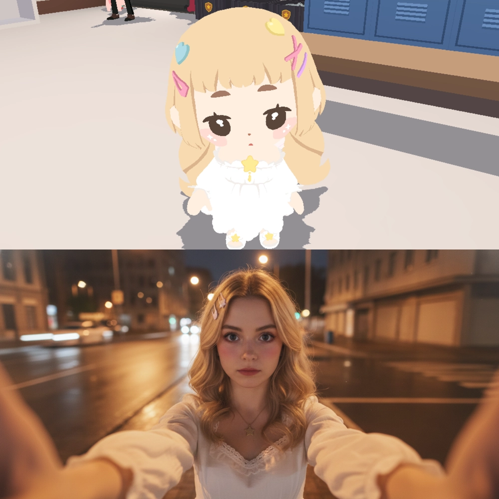 Trend Play Together hóa người thật nhờ Gemini cực dễ