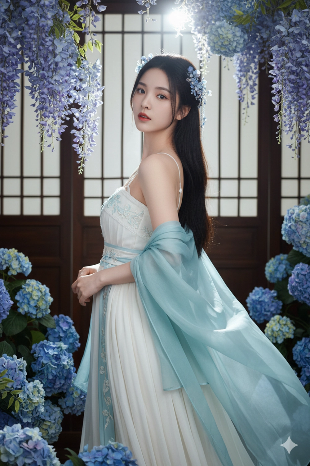 Trở thành "thần tiên tỷ tỷ" đẹp lung linh với prompt Gemini