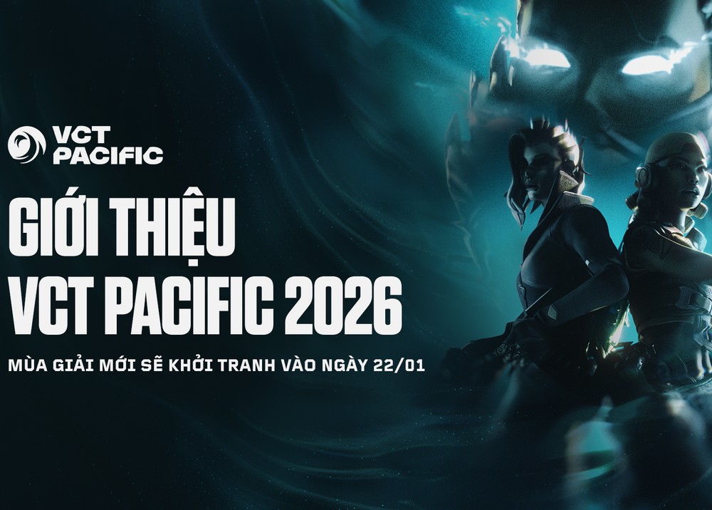 VALORANT Champions Tour Pacific 2026 chuẩn bị khởi tranh