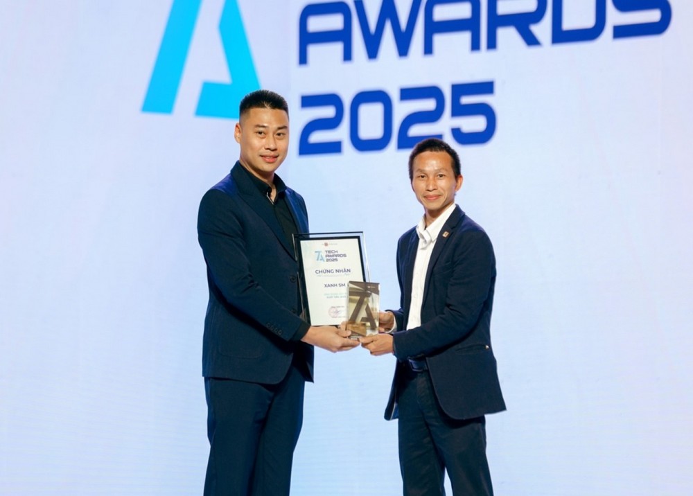Xanh SM được vinh danh tại Tech Awards và CXP