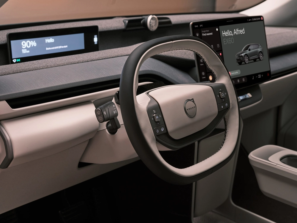 Volvo EX60: Xe điện tiên phong tích hợp Google Gemini
