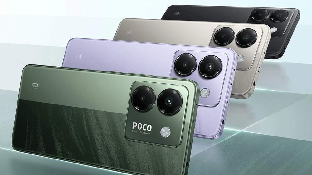 Xiaomi POCO M8 5G: Màn AMOLED cong 3D, camera AI 50MP