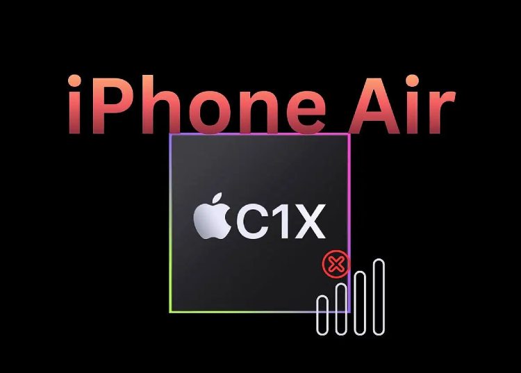 Chip 5G C1X của Apple gặp sự cố trên iPhone Air