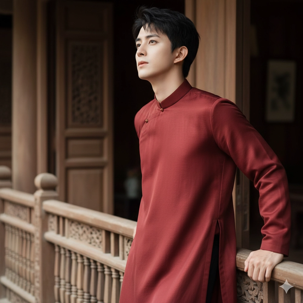 Câu lệnh Gemini AI tạo ảnh áo dài nam đón Tết cực ngầu!