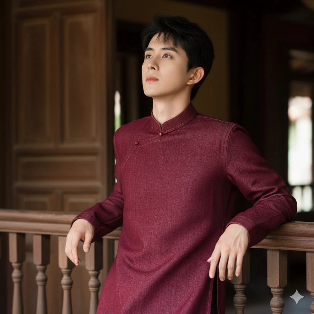 Câu lệnh Gemini AI tạo ảnh áo dài nam đón Tết cực ngầu!