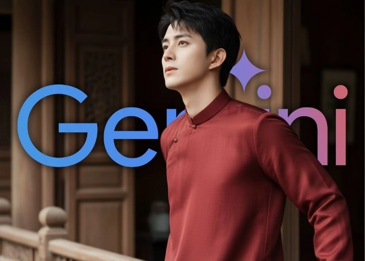 Câu lệnh Gemini AI tạo ảnh áo dài nam đón Tết cực ngầu!