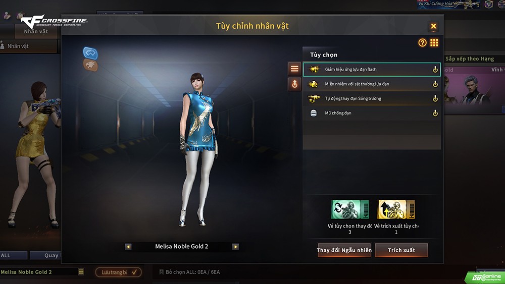 Valentine và Carnival đổ bộ Crossfire