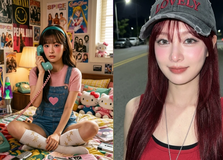 Hóa thân "Cool Girl" 2026 cực retro với Gemini AI