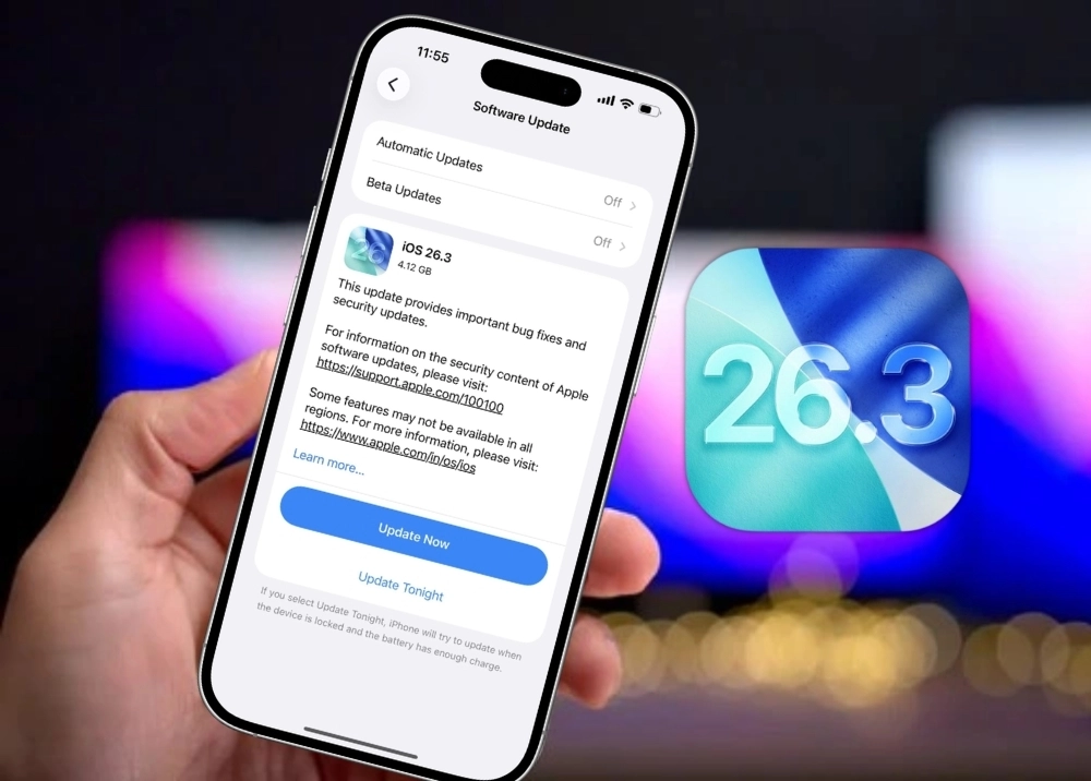 iOS 26.3 chính thức lộ diện: Vá hơn 35+ lỗ hổng bảo mật