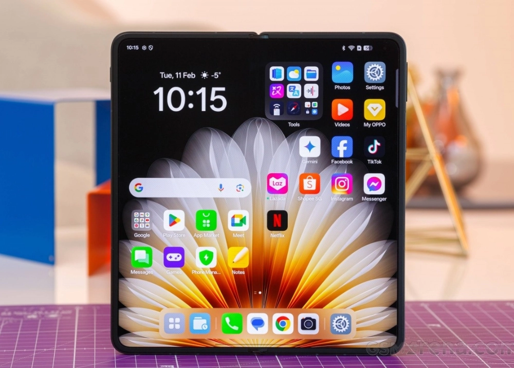 Oppo Find N6 sẽ ra mắt tháng 3/2026, đột phá về nếp gập