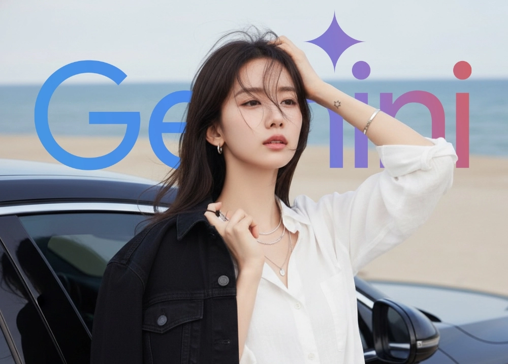 Prompt tạo ảnh cô nàng giữa biển trời cực "nghệ"