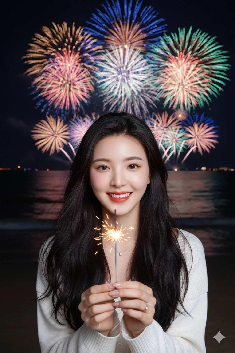 Prompt tạo ảnh đón pháo hoa lung linh đêm Giao Thừa 2026