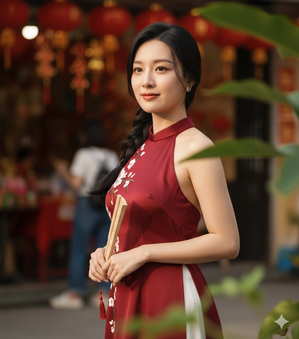 Tạo ảnh áo dài Tết với Gemini AI: Đẹp như mơ chỉ 1 phút!