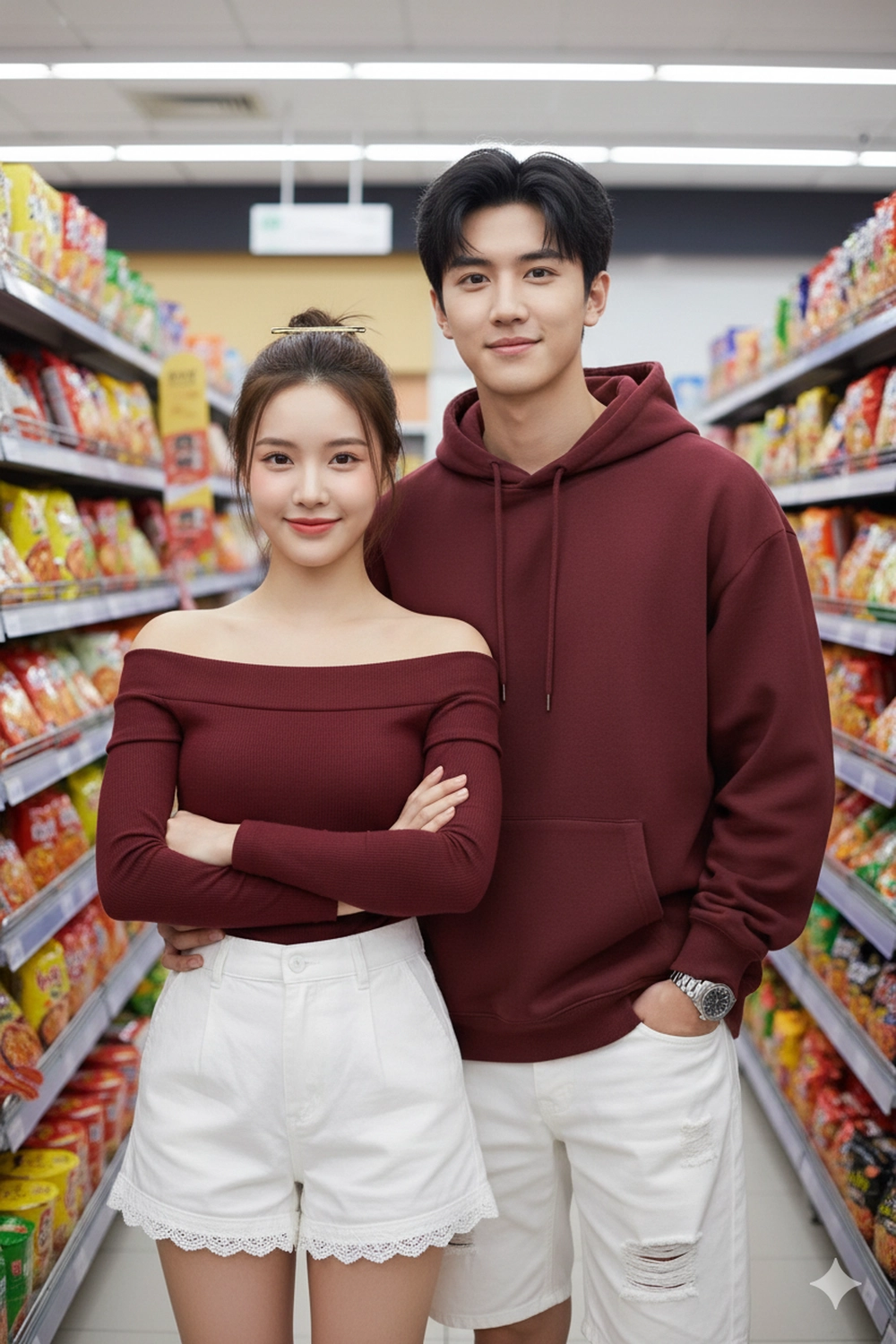 Tạo ảnh cặp đôi giữa đời thường lãng mạn với Gemini