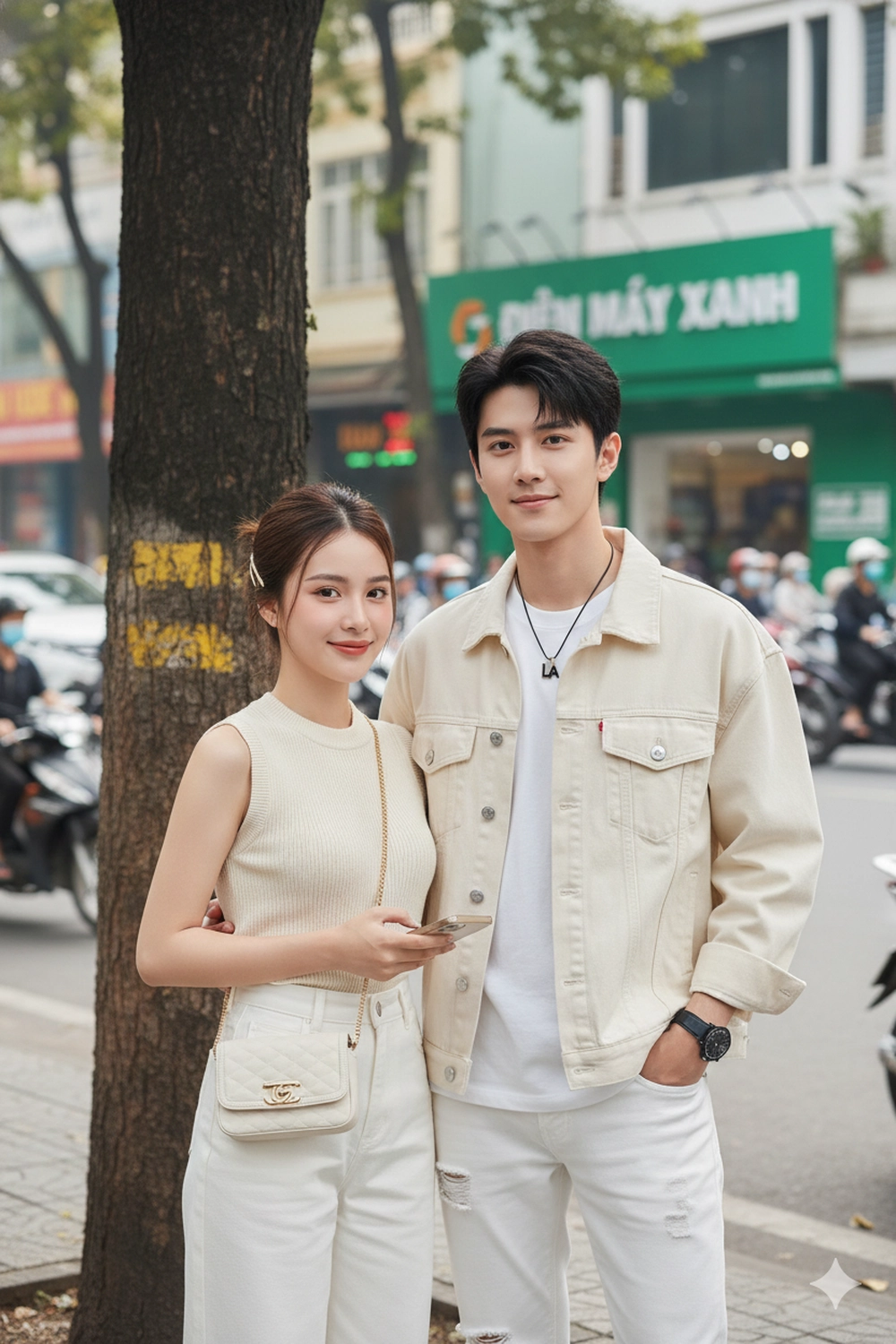 Tạo ảnh cặp đôi giữa đời thường lãng mạn với Gemini