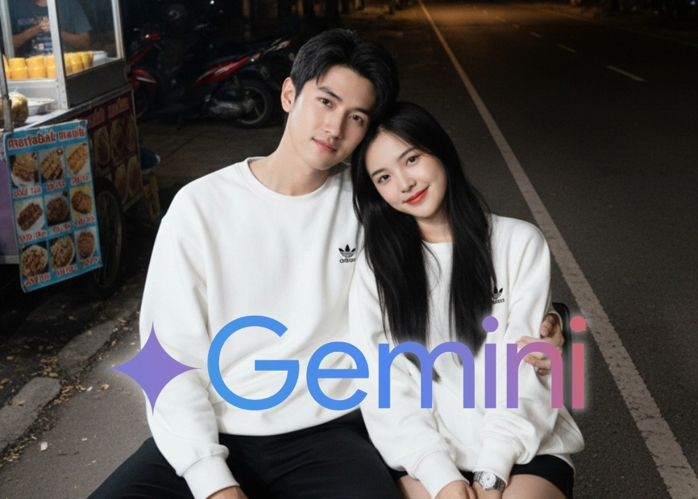 Tạo ảnh cặp đôi giữa đời thường lãng mạn với Gemini
