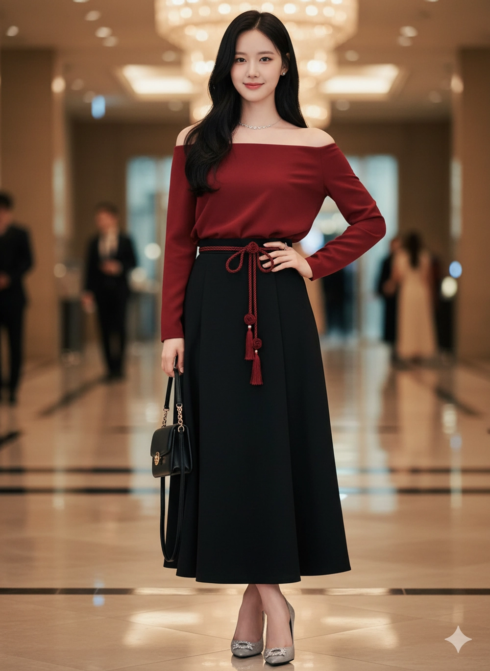 Tạo ảnh đi tiệc cuối năm sang chảnh với Gemini