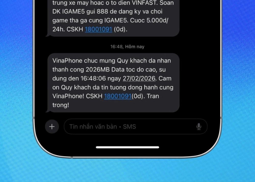 Tết lướt thả ga: Cách nhận miễn phí 2026MB Data từ Vinaphone