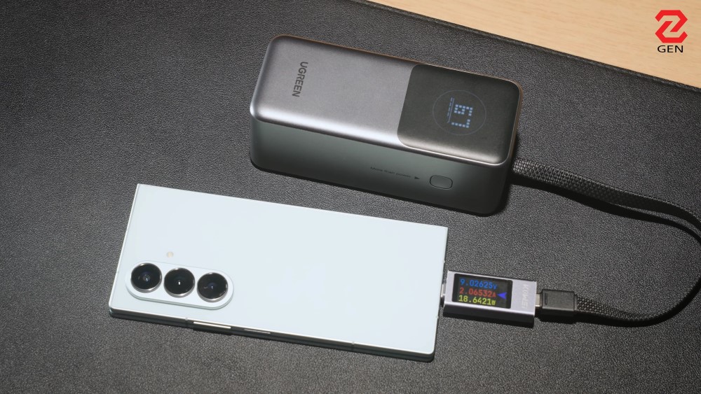 Pin dự phòng UGREEN Nexode PB723: Sạc nhanh 130W cực mạnh mẽ