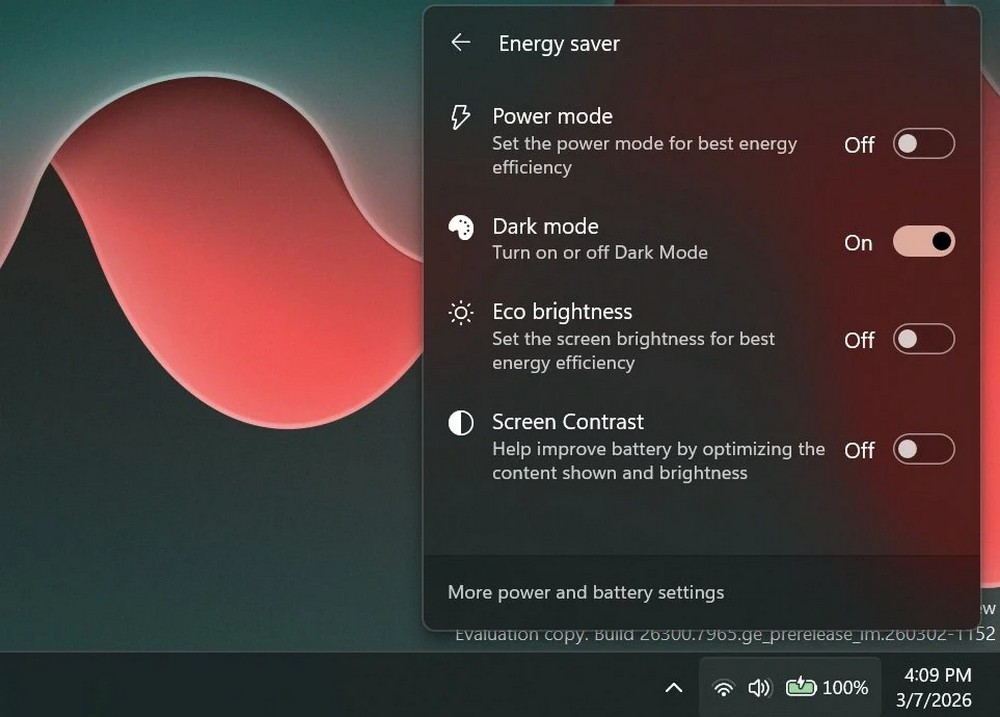 Microsoft đưa Action Center trở lại Windows 11