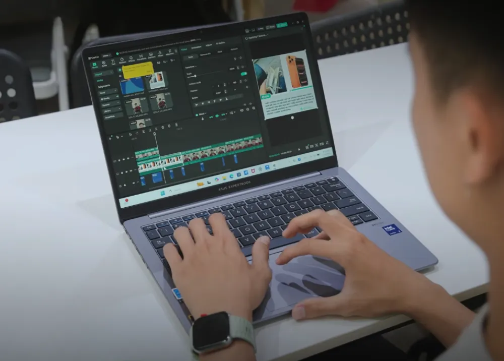 ASUS ExpertBook P5: Laptop doanh nghiệp bền bỉ, AI xịn