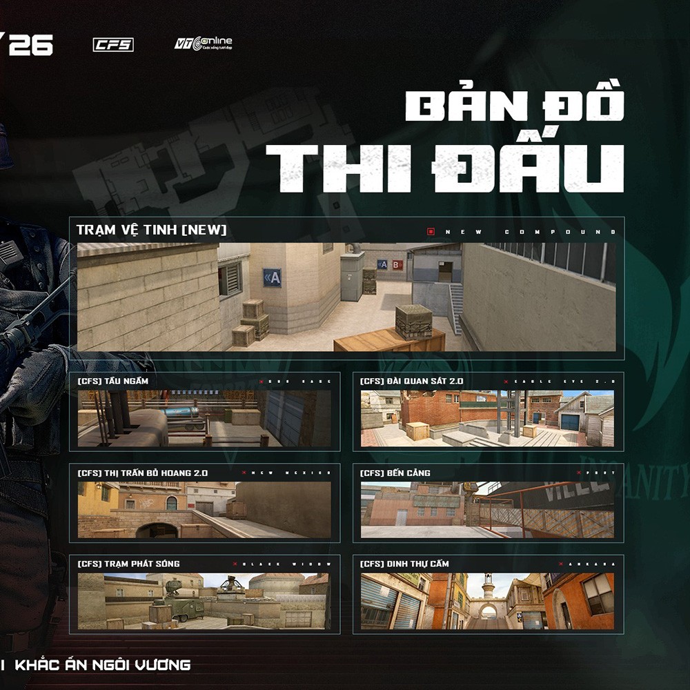 Crossfire Vietnam League (CFVL) 2026 Mùa 1 khởi tranh