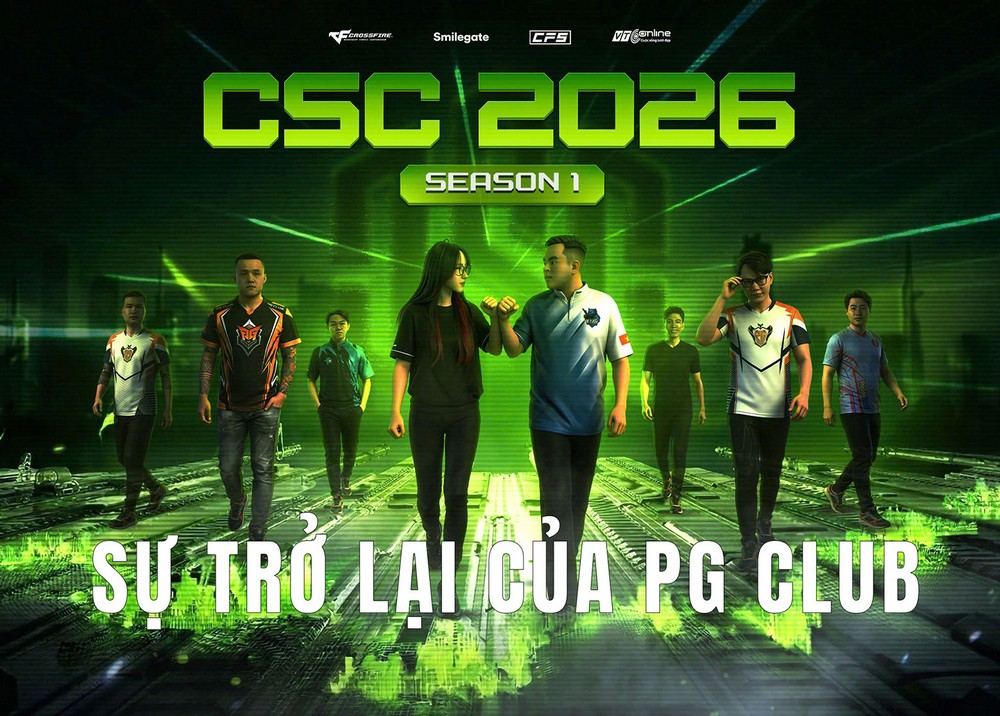 CSC 2026 Season 1: Sự trở lại của binh đoàn PG – Khi hào quang thức tỉnh