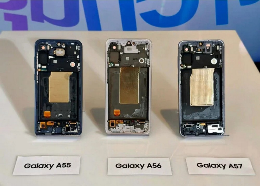 Galaxy A57 lộ diện: Siêu mỏng, tản nhiệt khủng