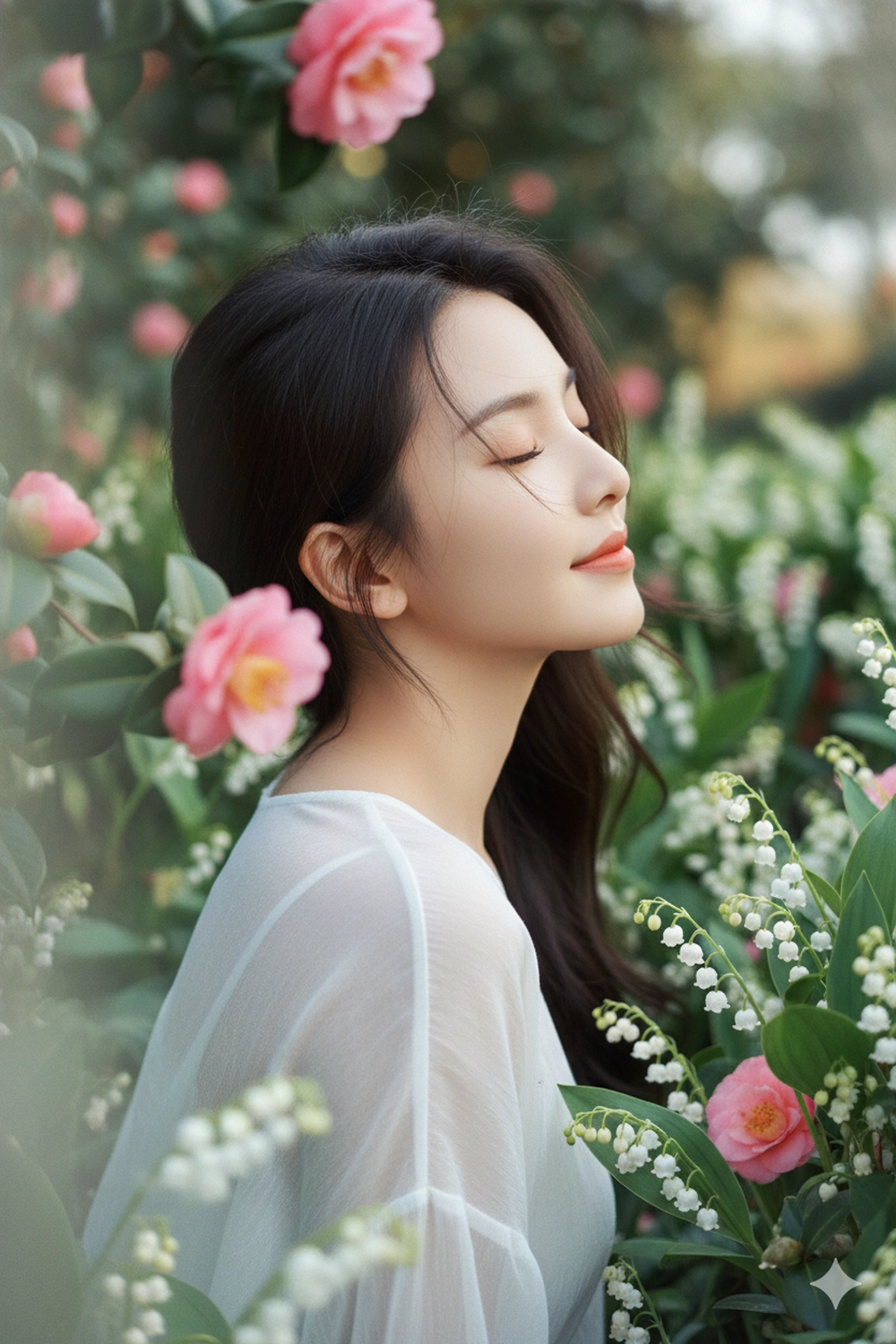 "Hóa" nàng thơ giữa vườn hoa đầy sắc màu với Gemini